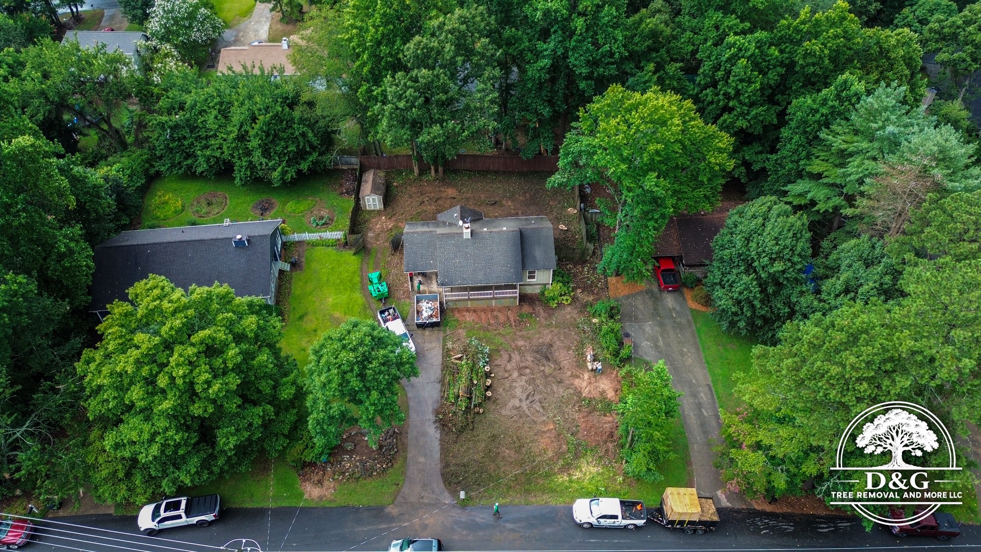 Yard cleanup Buford GA residential commercial
